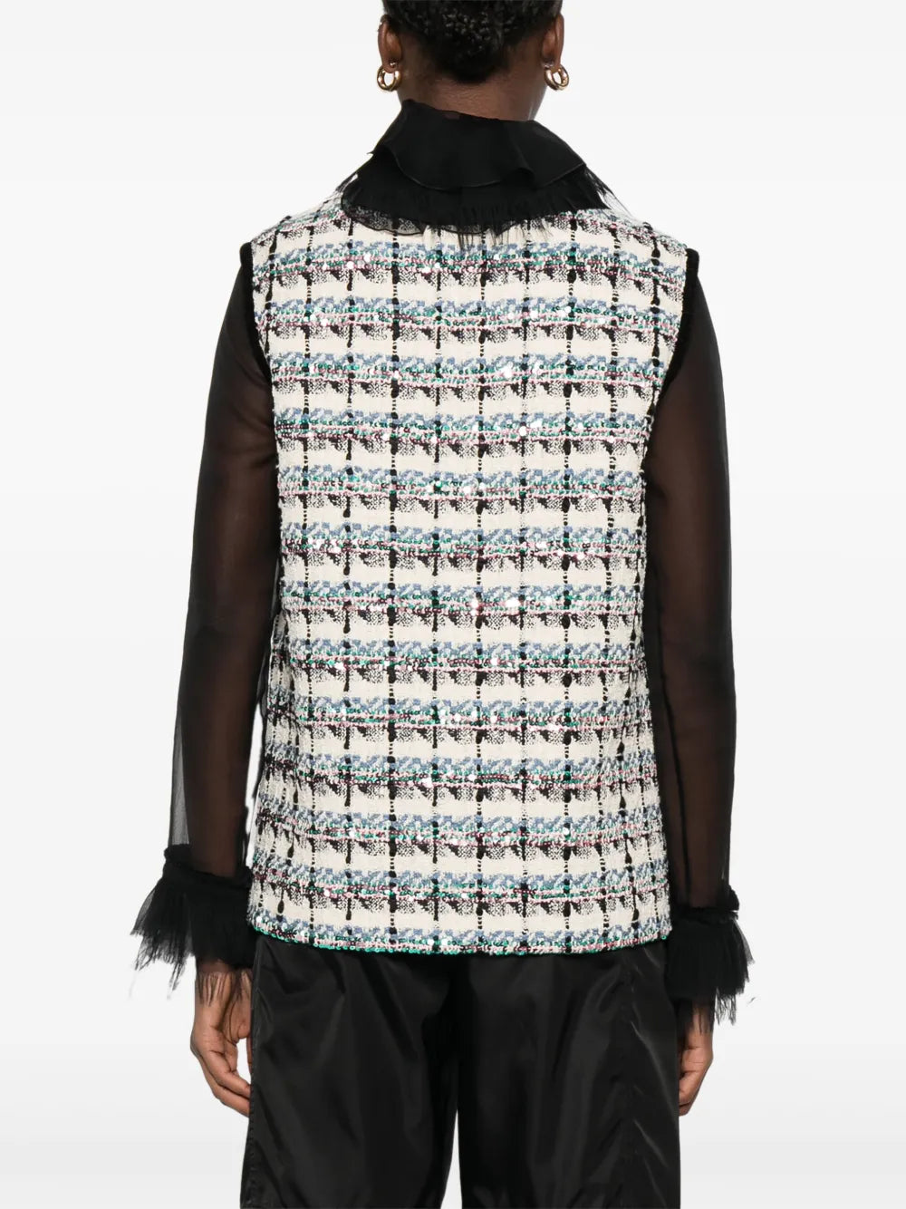 VALENTINO GARAVANI - Gilet sans manches à boutonnière