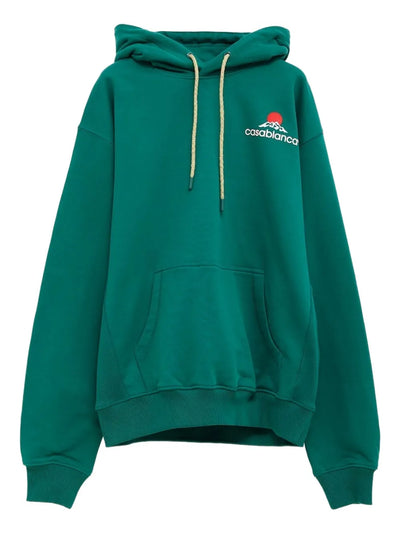 CASABLANCA - Hoodie vert