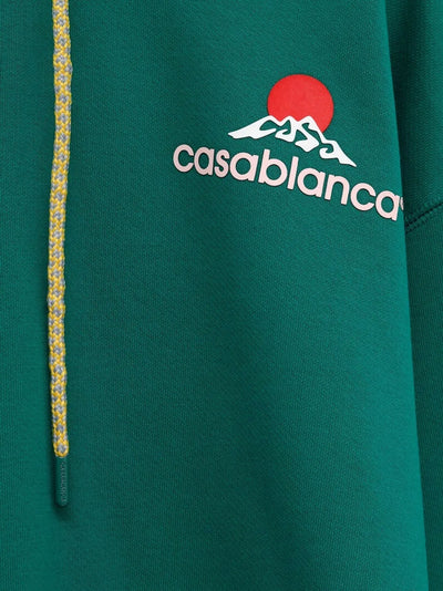 CASABLANCA - Hoodie vert