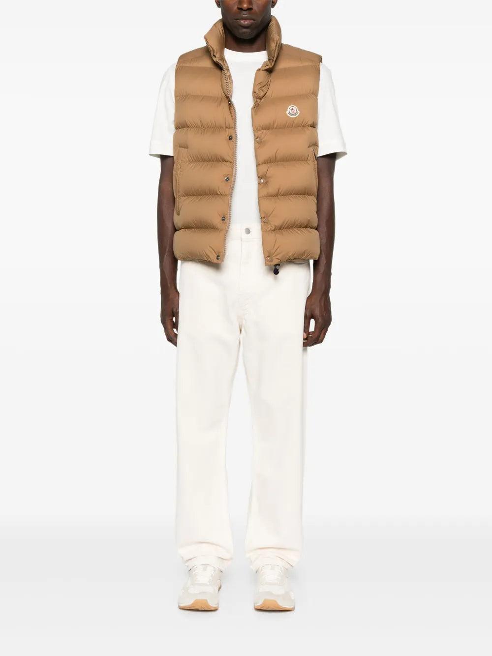 MONCLER - gilet matelassé à boutons
