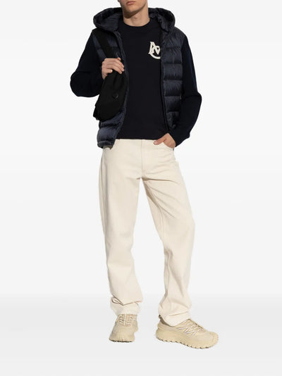 MONCLER - cardigan à empiècements