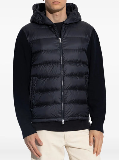 MONCLER - cardigan à empiècements