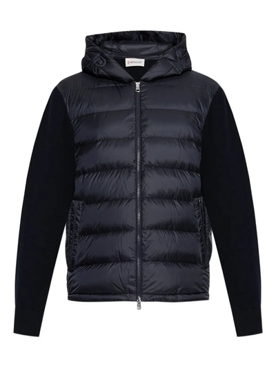 MONCLER - cardigan à empiècements