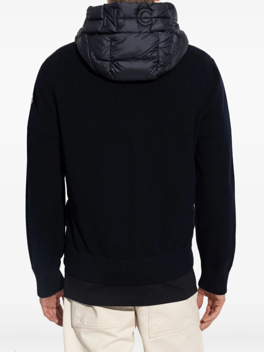 MONCLER - cardigan à empiècements