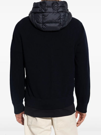 MONCLER - cardigan à empiècements