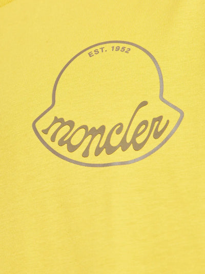 MONCLER - t-shirt à logo imprimé