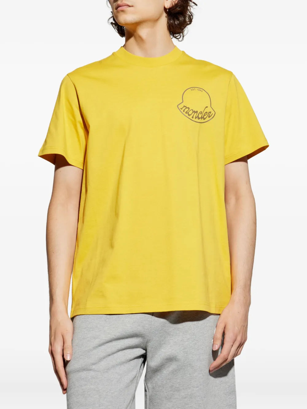 MONCLER - t-shirt à logo imprimé