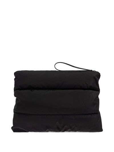 MONCLER - pochette pour ordinateur noir