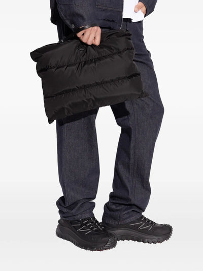MONCLER - pochette pour ordinateur noir