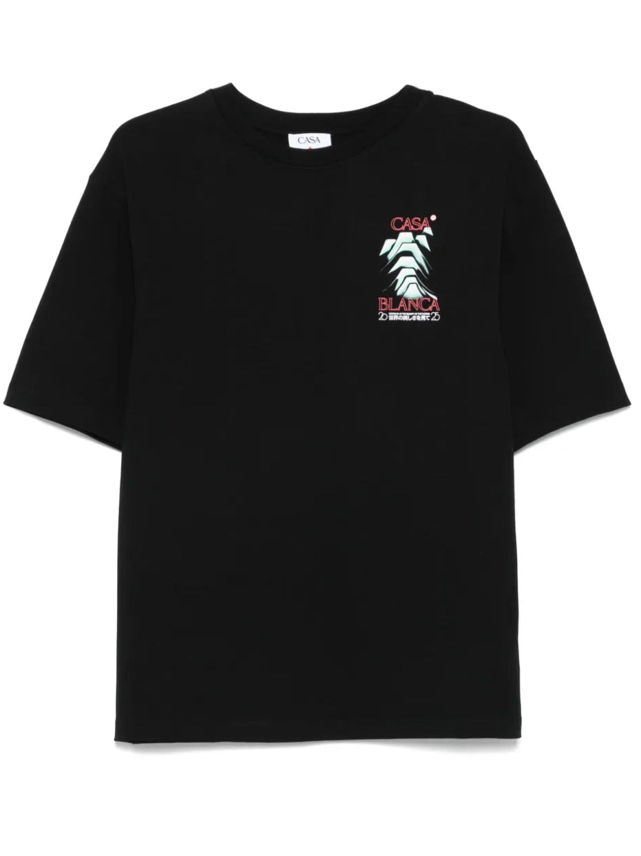 CASABLANCA - Tee-Shirt Frosty Mountain