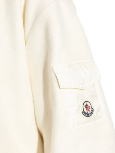 MONCLER - cape zippée à capuche