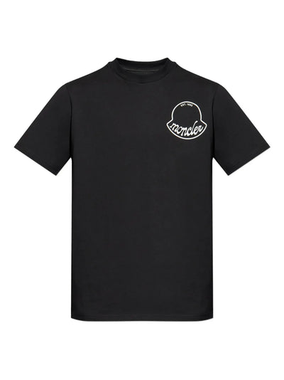 MONCLER - t-shirt à logo imprimé