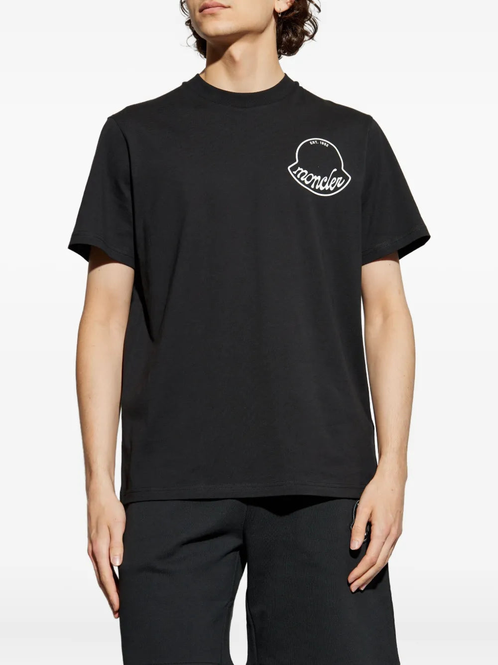 MONCLER - t-shirt à logo imprimé