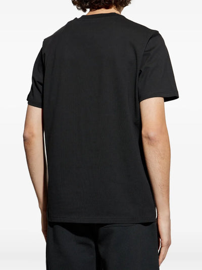 MONCLER - t-shirt à logo imprimé