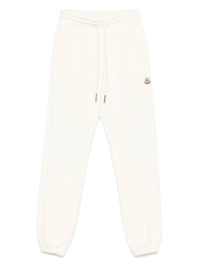 MONCLER - pantalon de jogging à patch logo