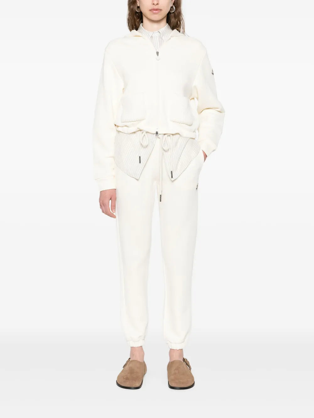 MONCLER - hoodie à poche en maille