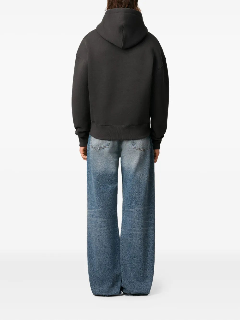 AMI PARIS - hoodie épais en coton à logo