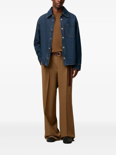 AMI PARIS - veste boutonnée à col contrastant