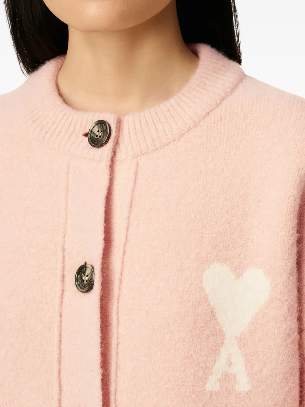 AMI PARIS - cardigan à logo Ami De Coeur