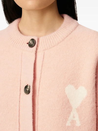 AMI PARIS - cardigan à logo Ami De Coeur