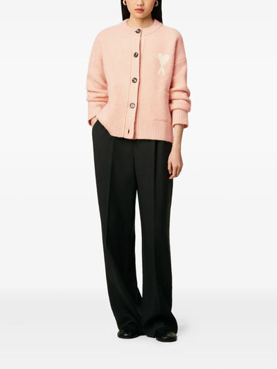 AMI PARIS - cardigan à logo Ami De Coeur