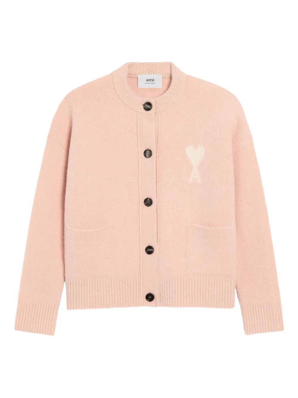 AMI PARIS - cardigan à logo Ami De Coeur