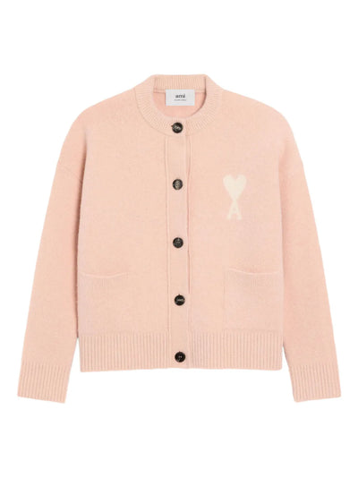 AMI PARIS - cardigan à logo Ami De Coeur