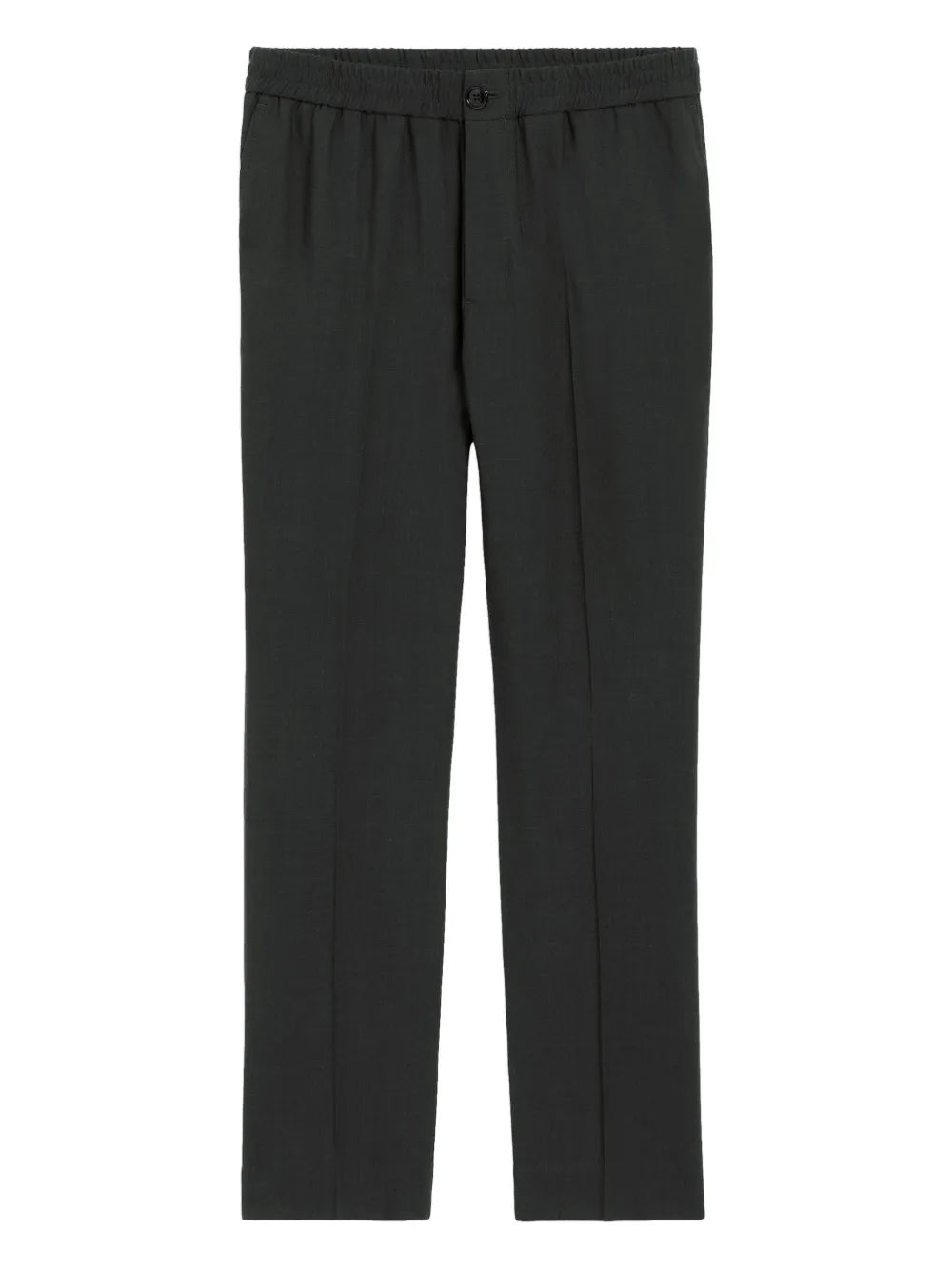 AMI PARIS -pantalon droit à taille élastique