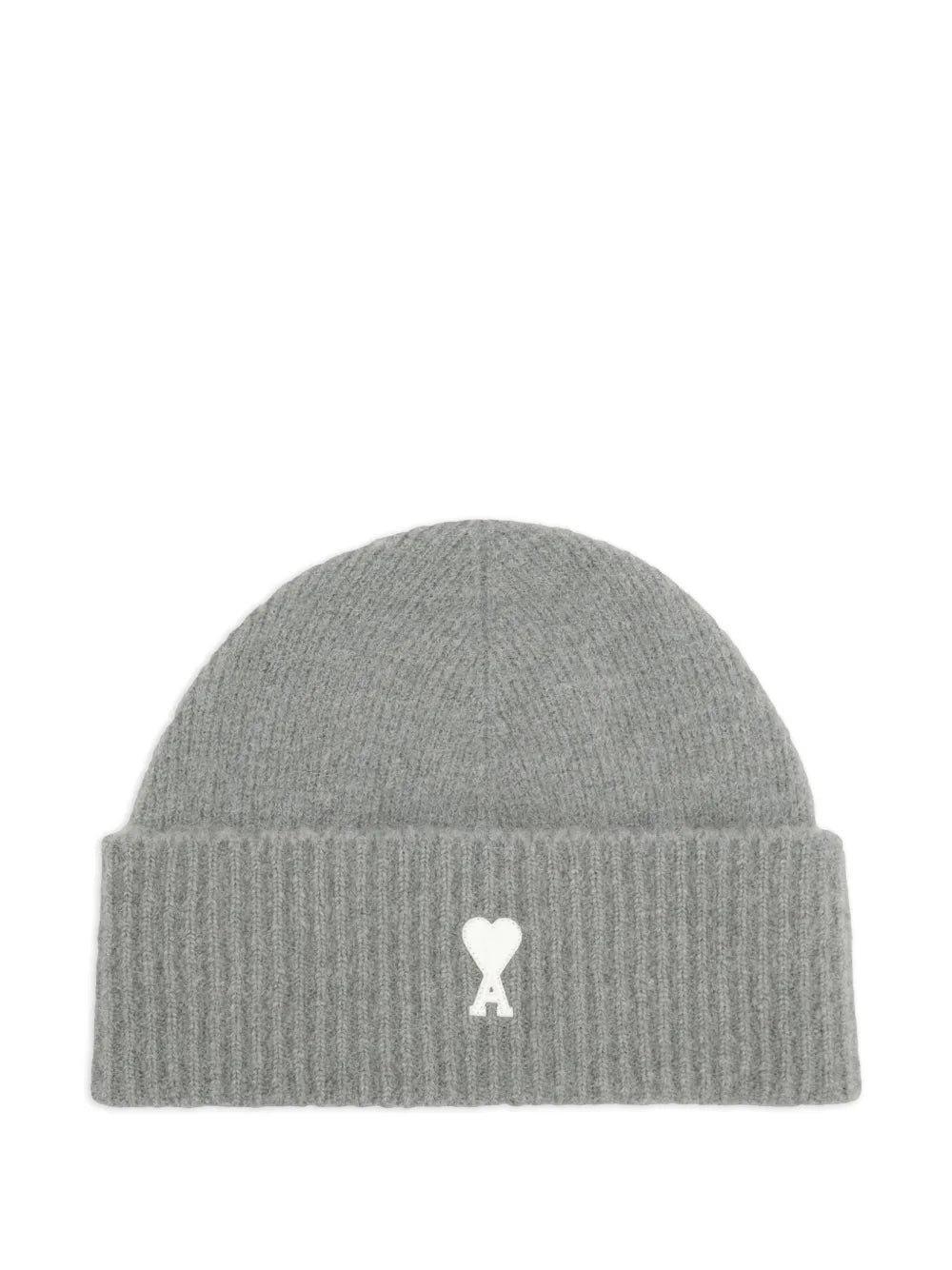 AMI PARIS - bonnet côtelé à logo