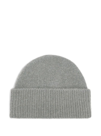 AMI PARIS - bonnet côtelé à logo