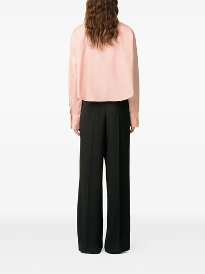 AMI PARIS - Chemise rose cropped
