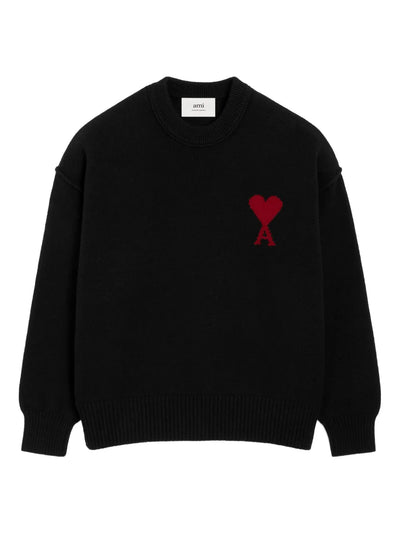 AMI PARIS - pull à logo cœur