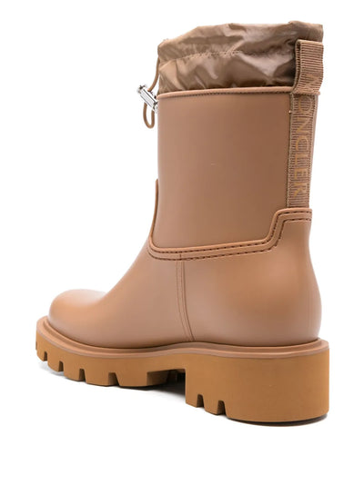 MONCLER - Kickstream rain boots Beige