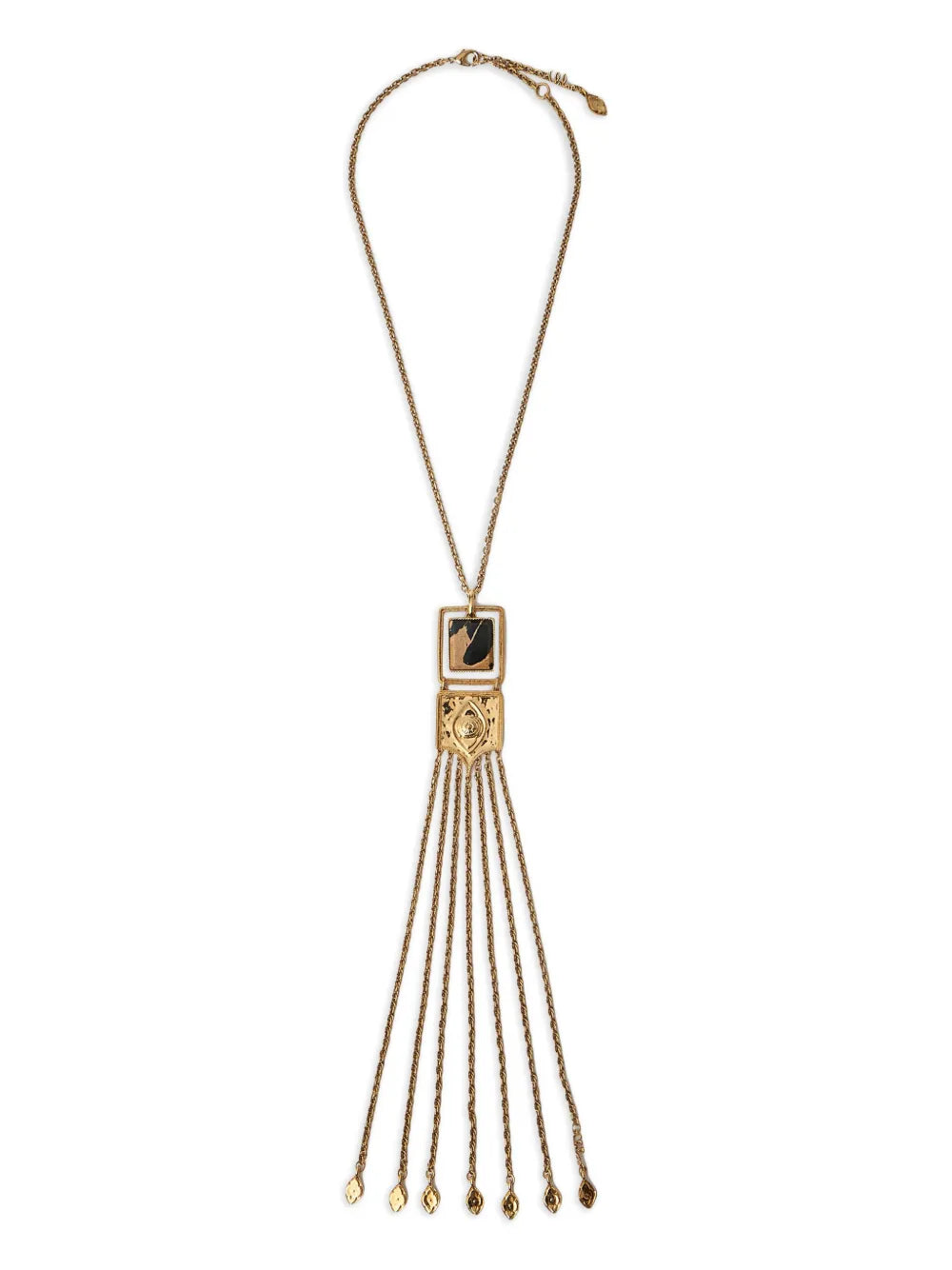 CHLOÉ - collier Amulet à design carré