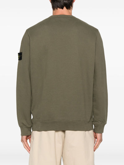 STONE ISLAND - Crewneck Classic Kaki