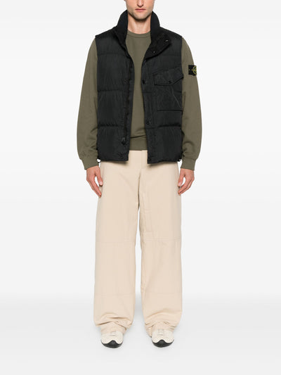 STONE ISLAND - Crewneck Classic Kaki