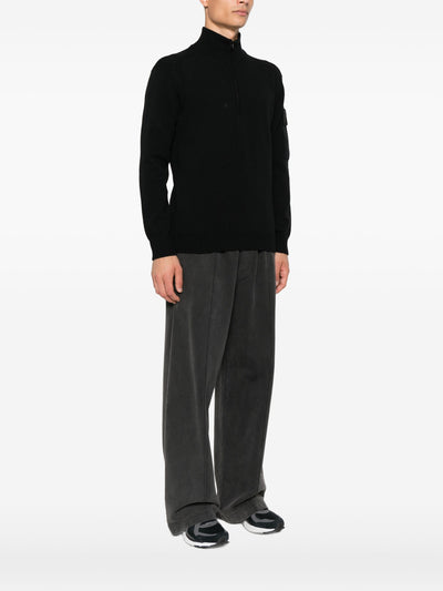 C.P COMPANY THE METROPOLIS SERIES - Pull demi-zip Noir
