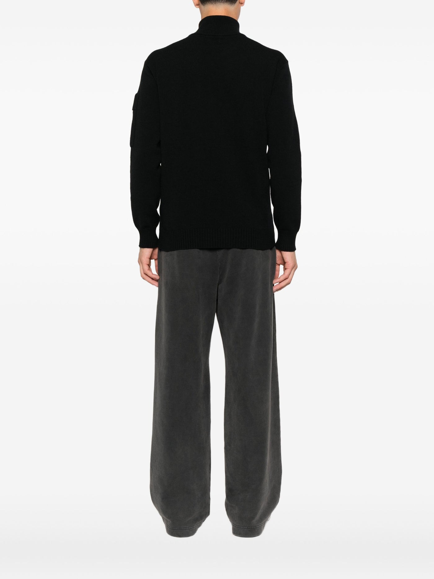 C.P COMPANY THE METROPOLIS SERIES - Pull demi-zip Noir
