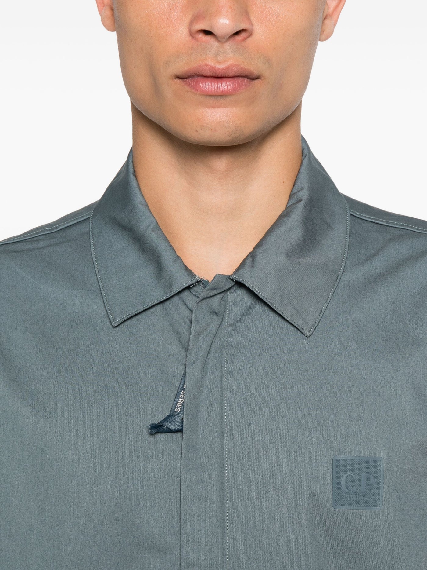 C.P COMPANY THE METROPOLIS SERIES - Surchemise en coton Bleu