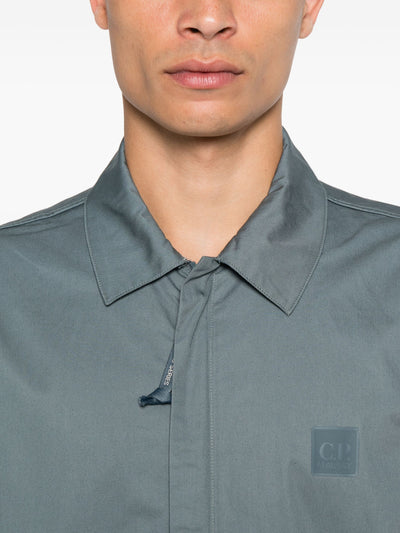 C.P COMPANY THE METROPOLIS SERIES - Surchemise en coton Bleu