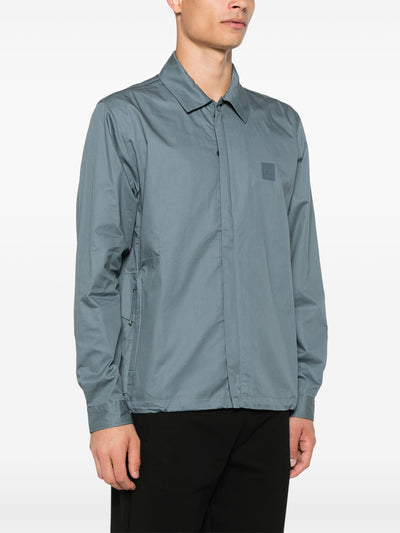 C.P COMPANY THE METROPOLIS SERIES - Surchemise en coton Bleu