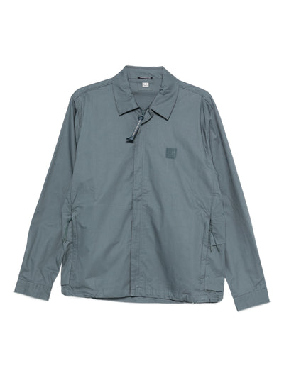 C.P COMPANY THE METROPOLIS SERIES - Surchemise en coton Bleu