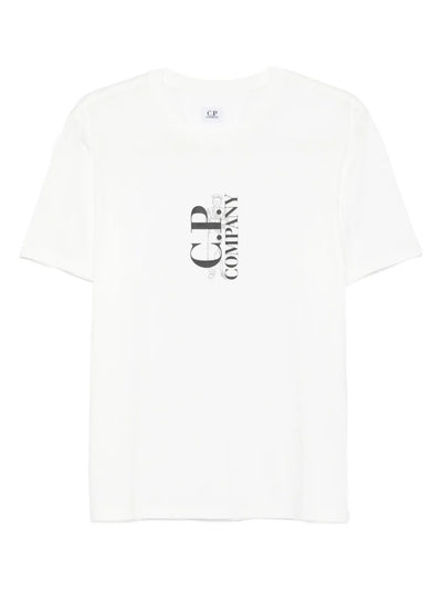 C.P. COMPANY - Tee-Shirt blanc