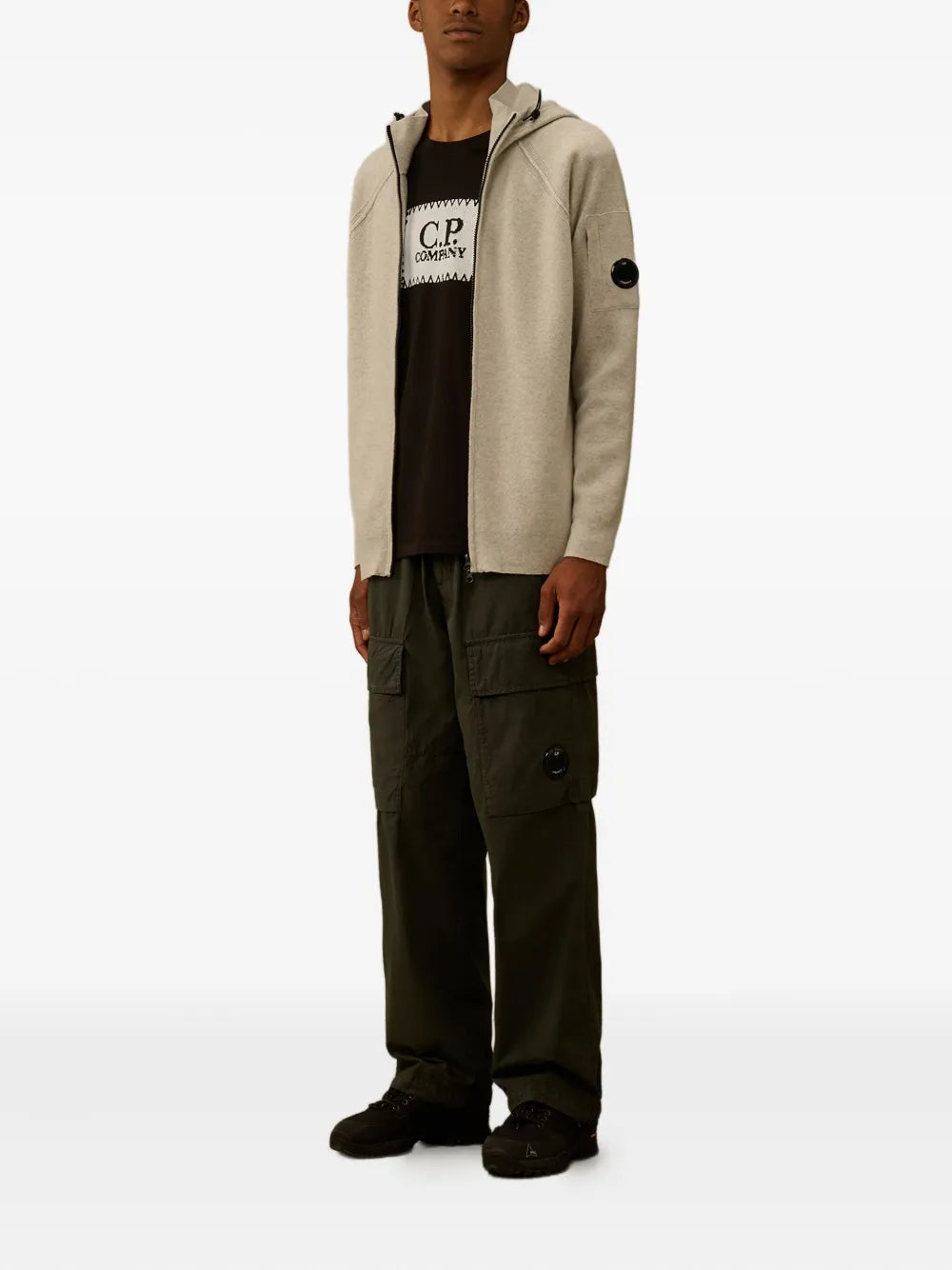 C.P. Company - hoodie à fermeture zippée