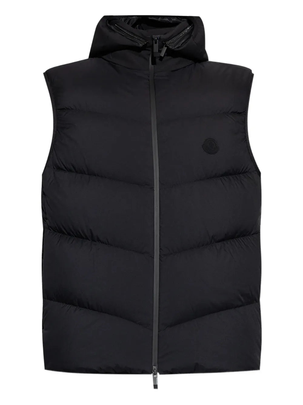 MONCLER -  doudoune sans manches à capuche