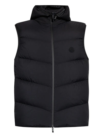 MONCLER -  doudoune sans manches à capuche