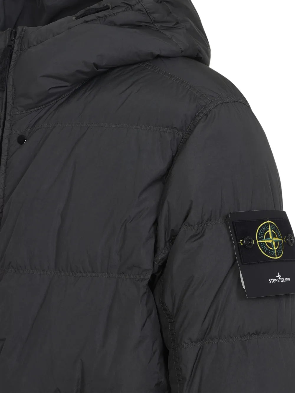 STONE ISLAND - Doudoune Crinkle grise