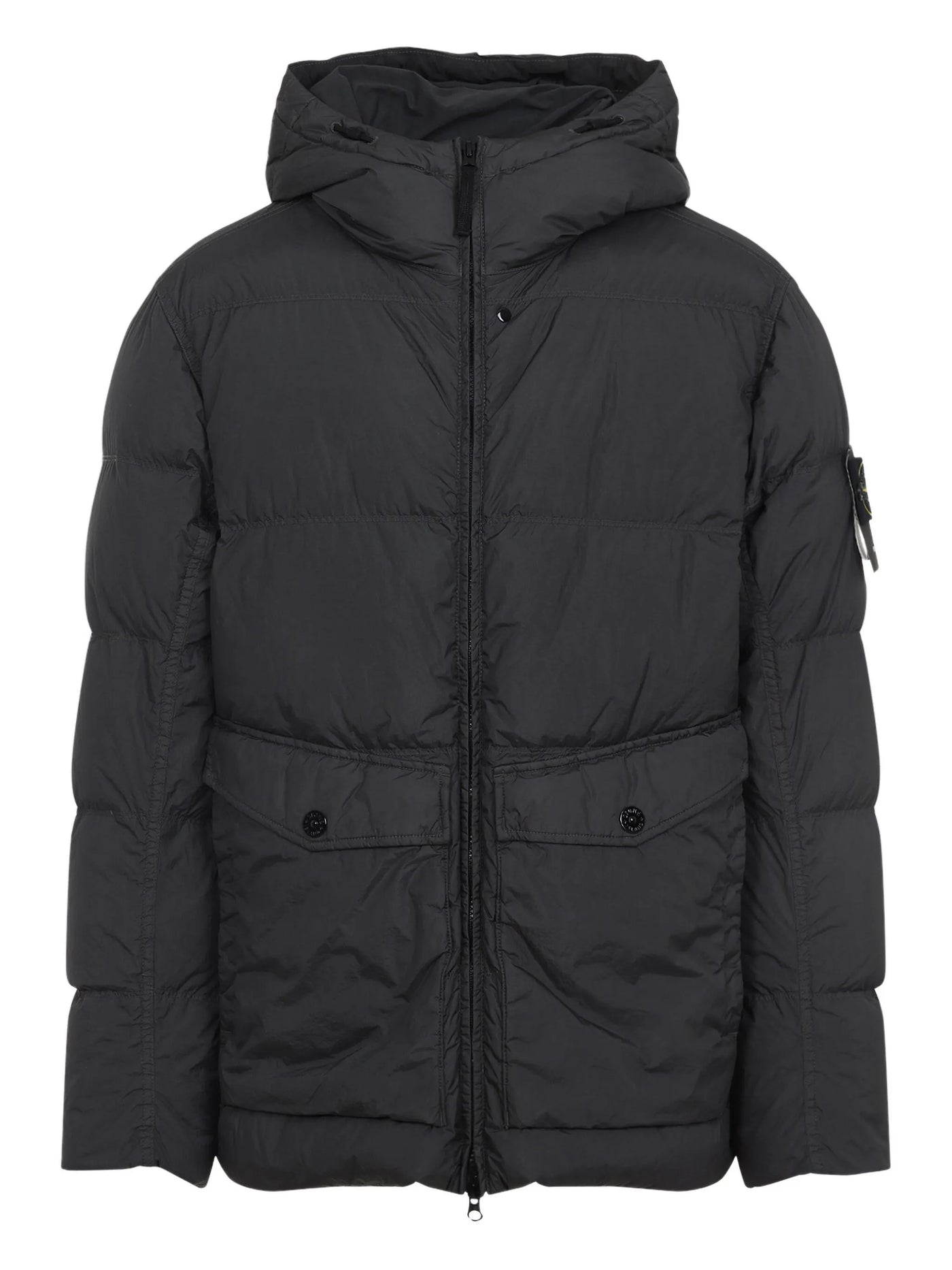 STONE ISLAND - Doudoune Crinkle grise