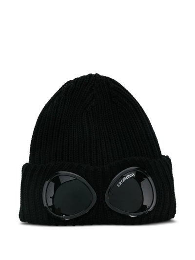 C.P. Company - bonnet côtelé à verres de lunettes