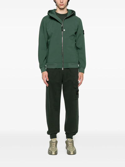 STONE ISLAND - Veste SOFT SHELL-R vert juniper